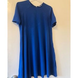 Zara Trafaluc Blue Short Summer Dress